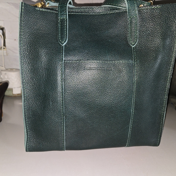 Almost Perfect Large Lola Zipper Crossbody Tote - Picture 10 of 11